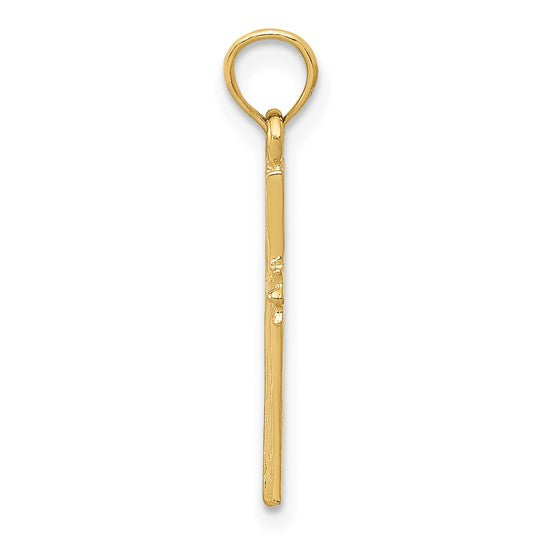 10KT Yellow Gold Cross Pendant