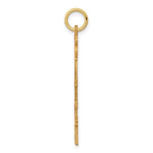 10kt Yellow Gold 5-Letter Talking Charm