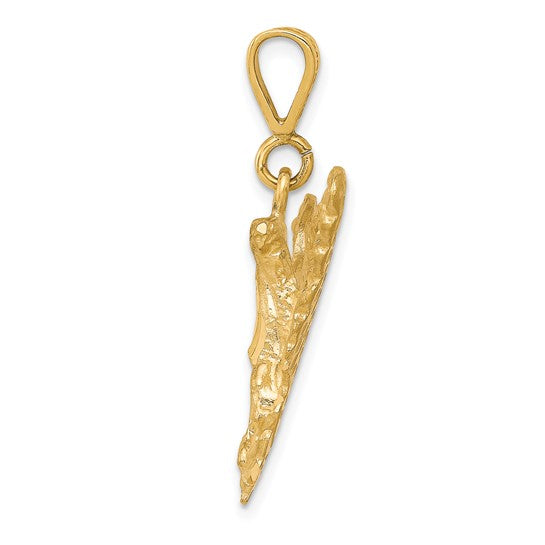 10kt Yellow Gold Eagle Charm
