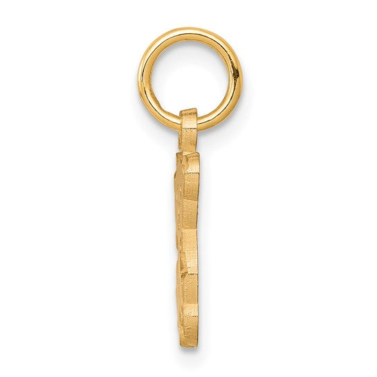 10kt Yellow Gold Teddy Bear Charm