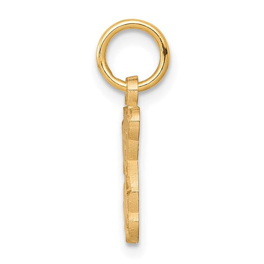 10kt Yellow Gold Teddy Bear Charm