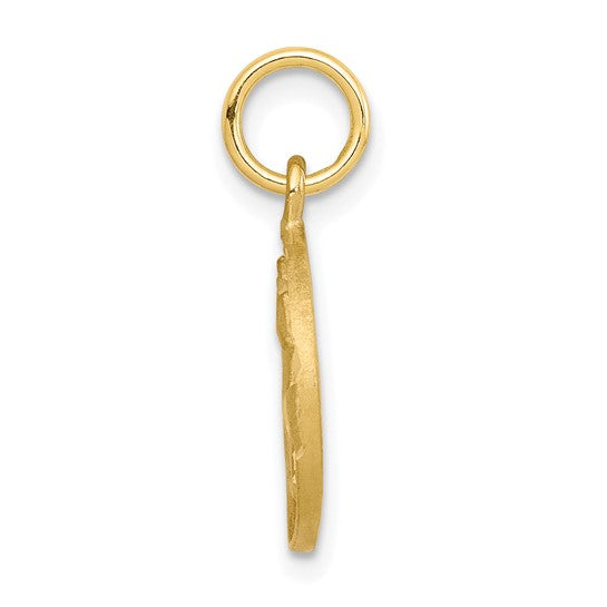 10kt Yellow Gold Unicorn Charm
