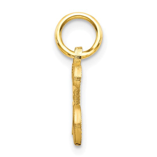 10kt Yellow Gold Initial L Charm