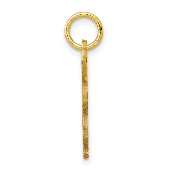 10kt Yellow Gold Baby Bunny Charm