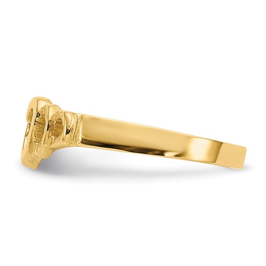 10kt Yellow Gold Heart Child's Ring