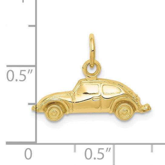 10kt Yellow Gold Car Charm