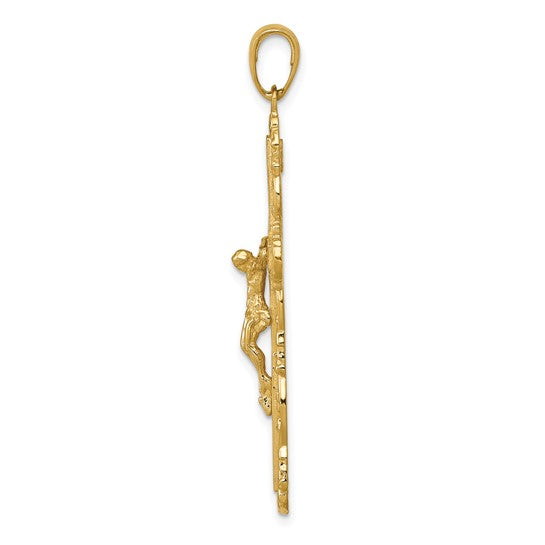 10kt Yellow Gold Crucifix Pendant