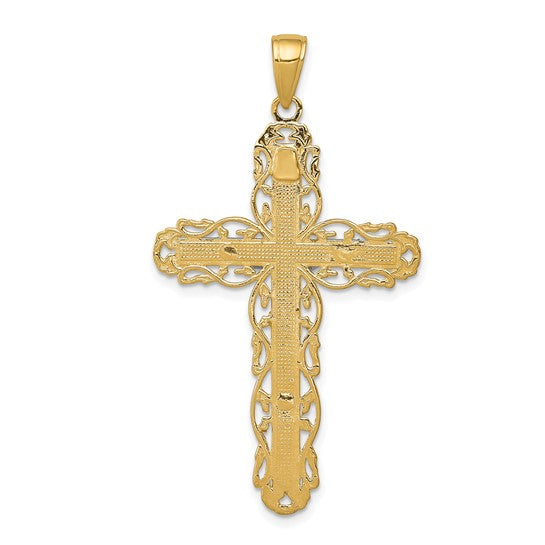 10kt Yellow Gold Crucifix Pendant