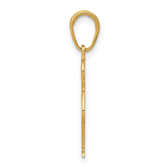 10kt Yellow Gold Boy with Hands in Pocket Pendant