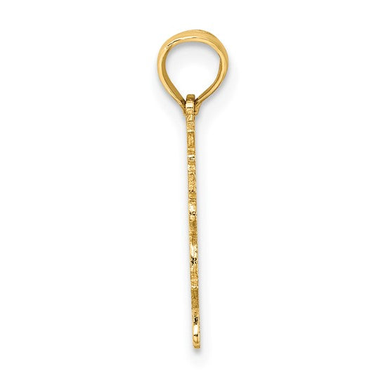 10KT Yellow Gold 100% ARIES Zodiac Charm