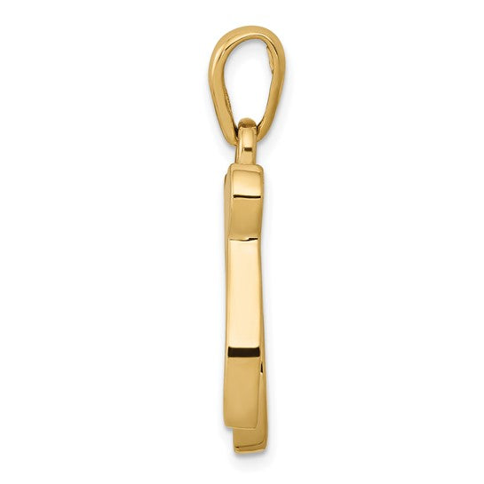 10kt Yellow Gold Chai Pendant