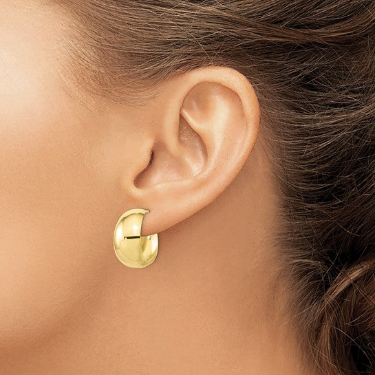 10kt Yellow Gold Small Hoop Earrings