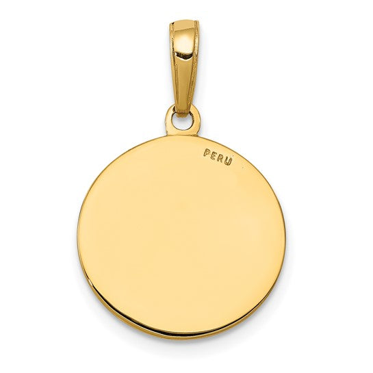 10kt Yellow Gold Saint Joseph Medal Charm