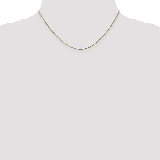14KT Rose Gold .8mm Spiga Chain
