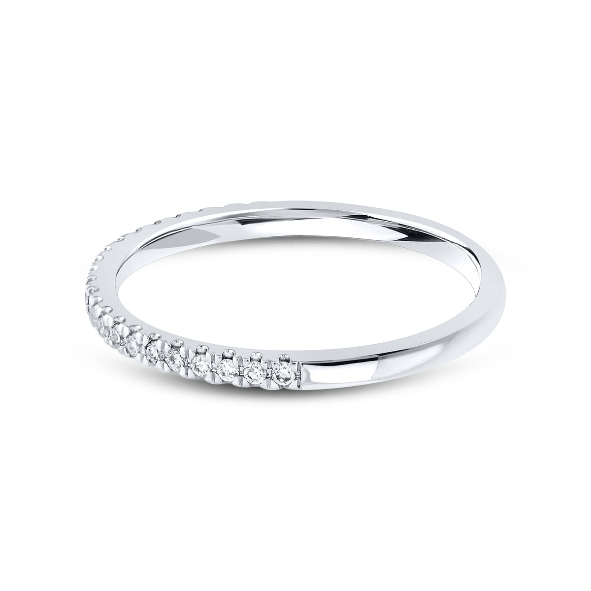 14kt White Gold 0.17 CTW Lab Diamond Ladies Band