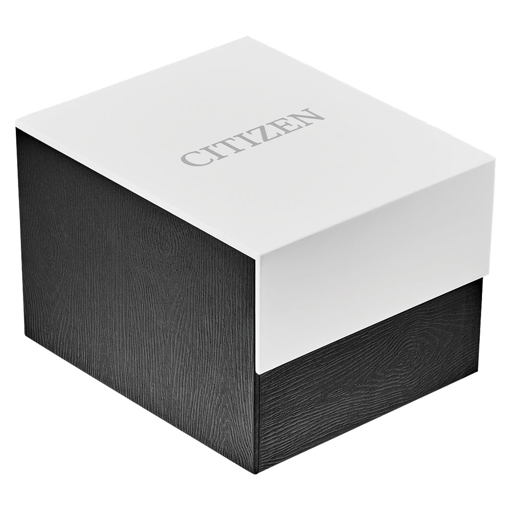 Citizen Eco-Drive Sport Luxury Green Dial Two-Tone Stainless Steel Bracelet Watch 40mm