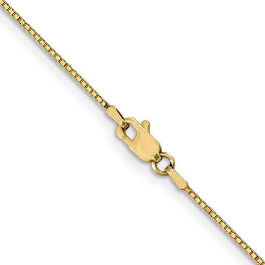 14kt Yellow Gold .9mm Box Chain