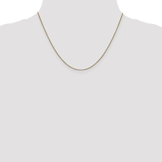 14KT Yellow Gold .9mm Box Chain