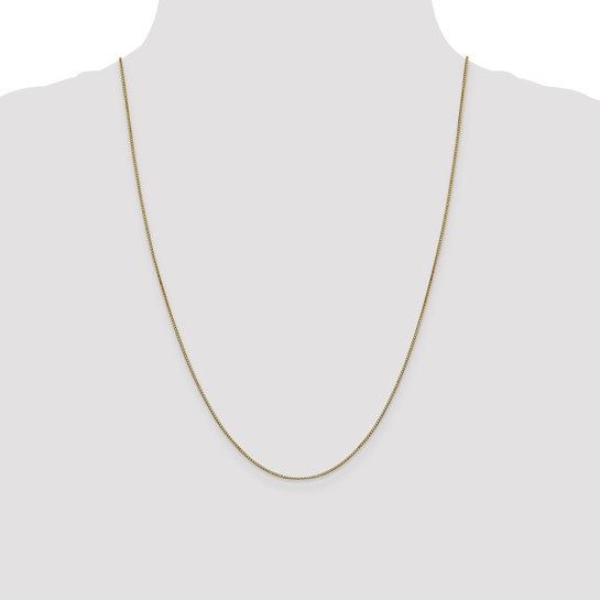 14kt Yellow Gold .9mm Box Chain