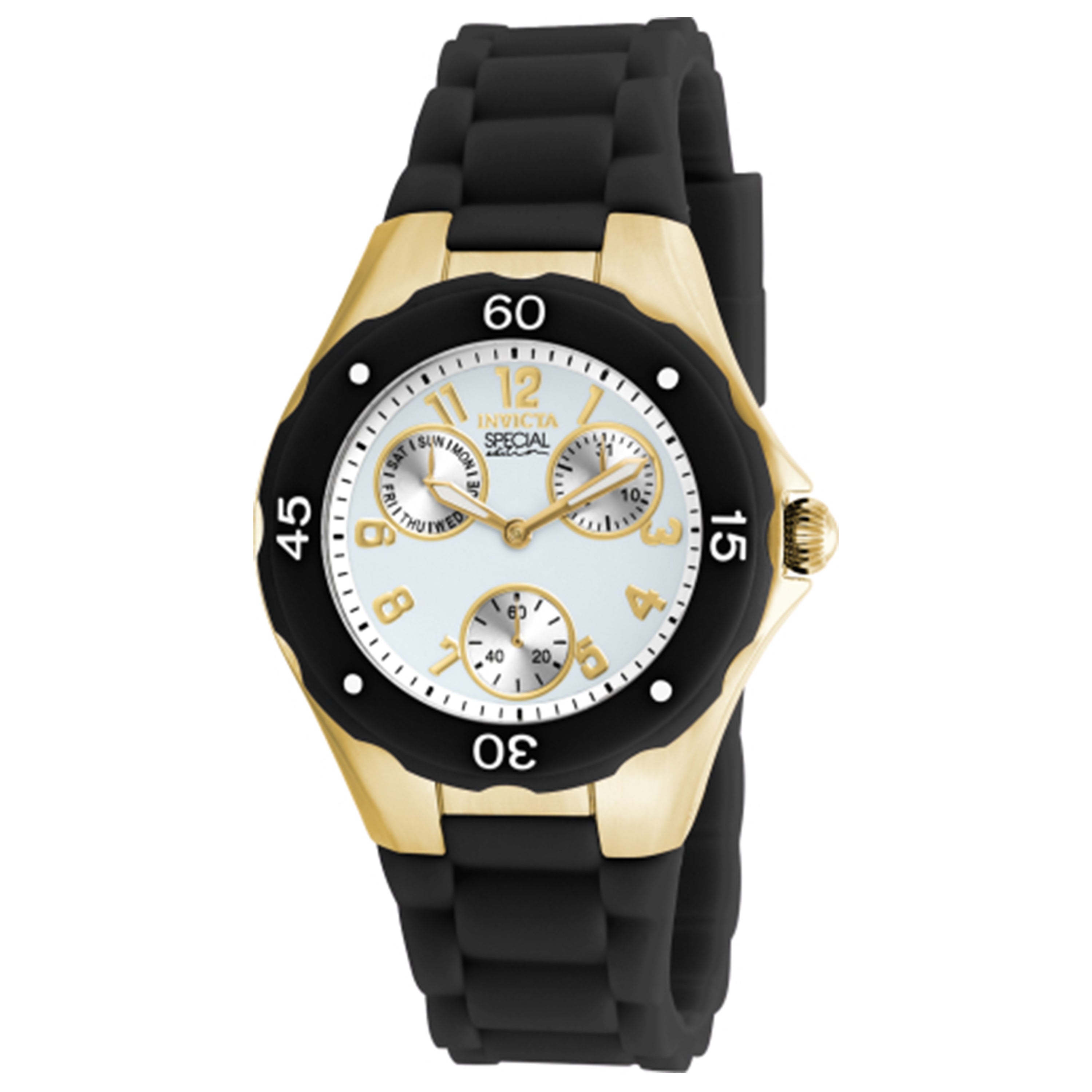 Invicta Women's 18797 Angel Quartz Chronograph White Dial Watch