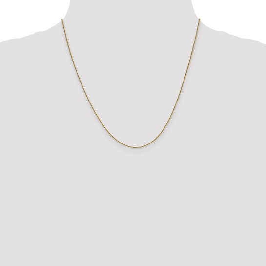 14KT Yellow Gold .8mm Spiga Chain
