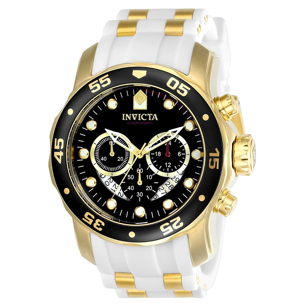 Invicta Men's 20289 Pro Diver Quartz Chronograph Black Dial Watch