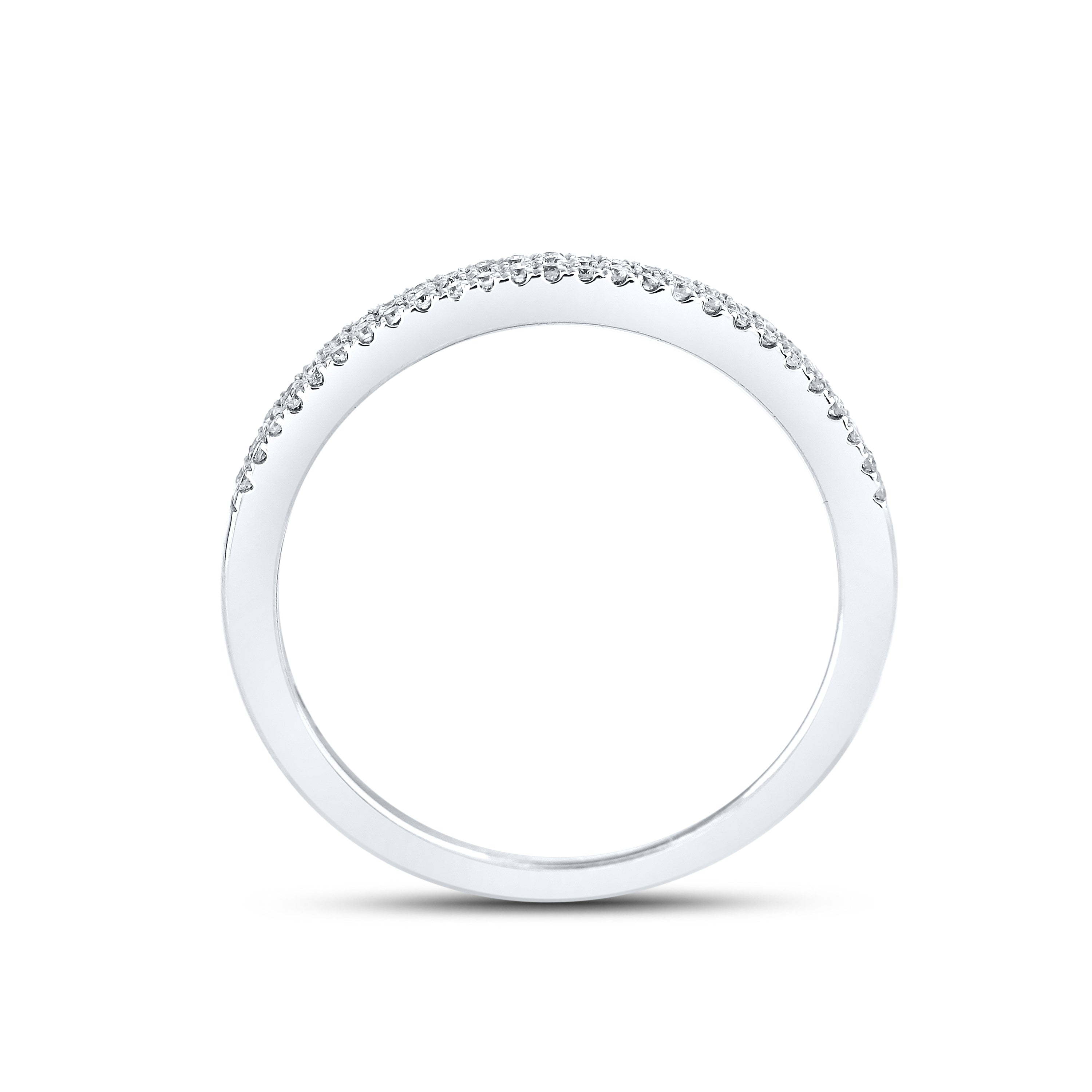 14kt White Gold 1.00 ctw Natural Diamond Bridal Ring Set