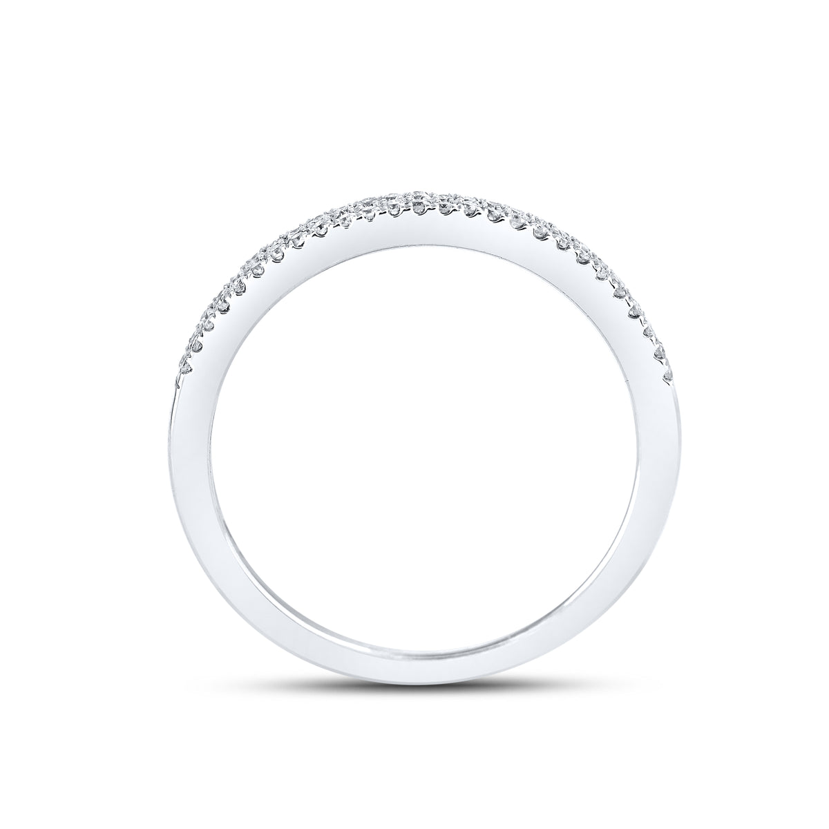 14kt White Gold 1.00 ctw Natural Diamond Bridal Ring Set