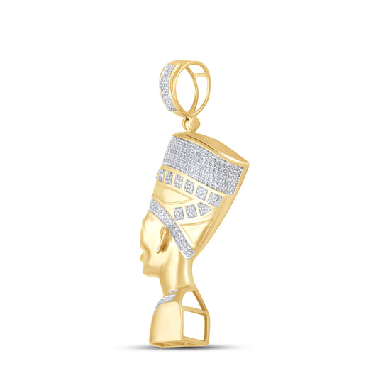 10kt Yellow Gold 0.55ctw Diamond charm