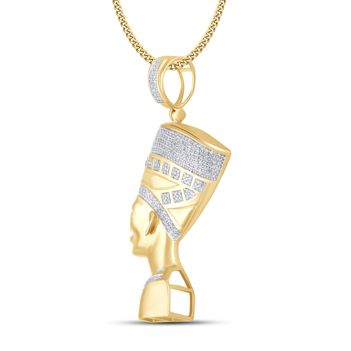 10kt Yellow Gold 0.55ctw Diamond charm