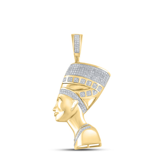 10kt Yellow Gold 0.55ctw Diamond charm