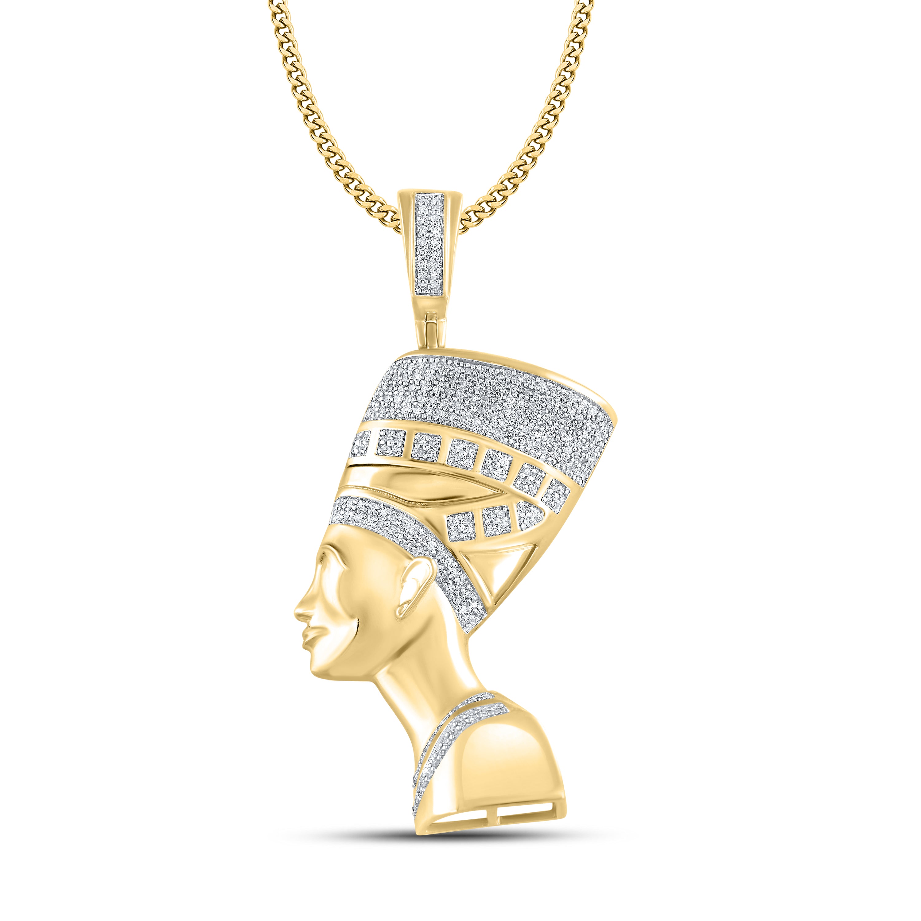 10kt Yellow Gold 0.55ctw Diamond charm