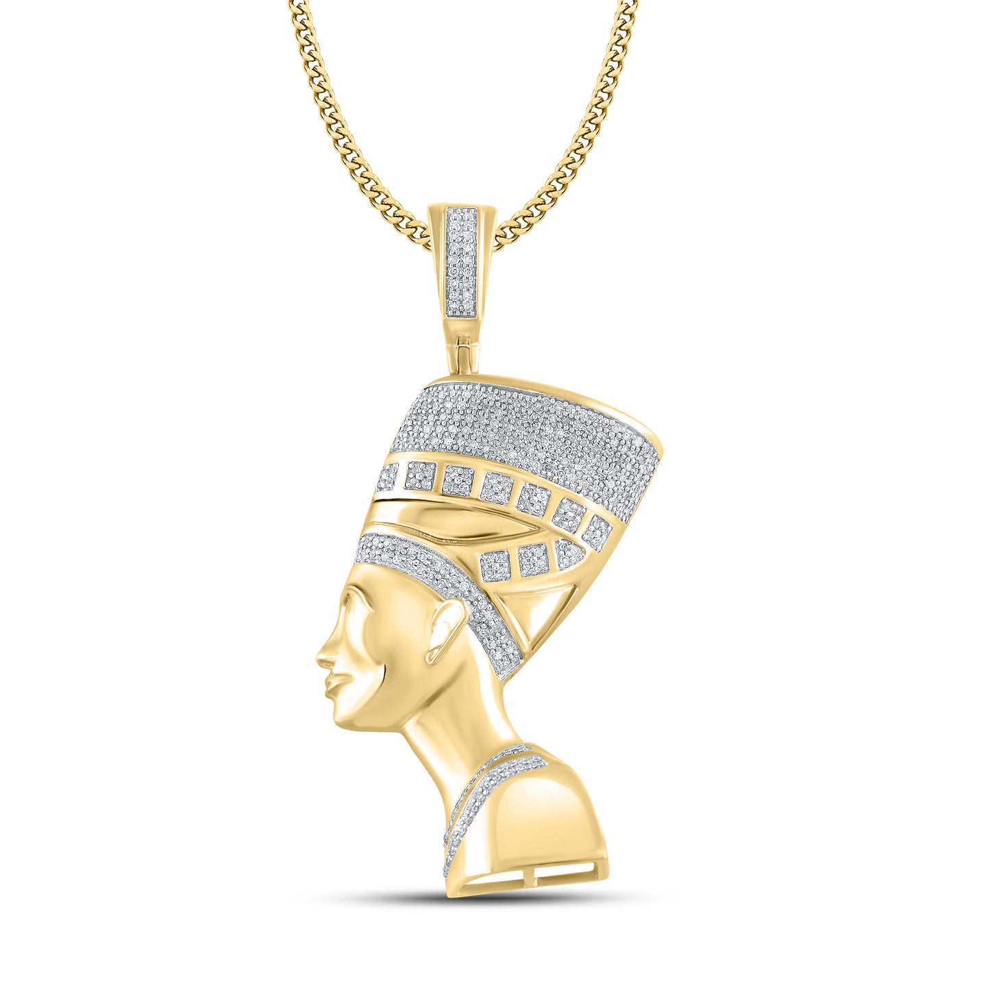 10kt Yellow Gold 0.55ctw Diamond charm