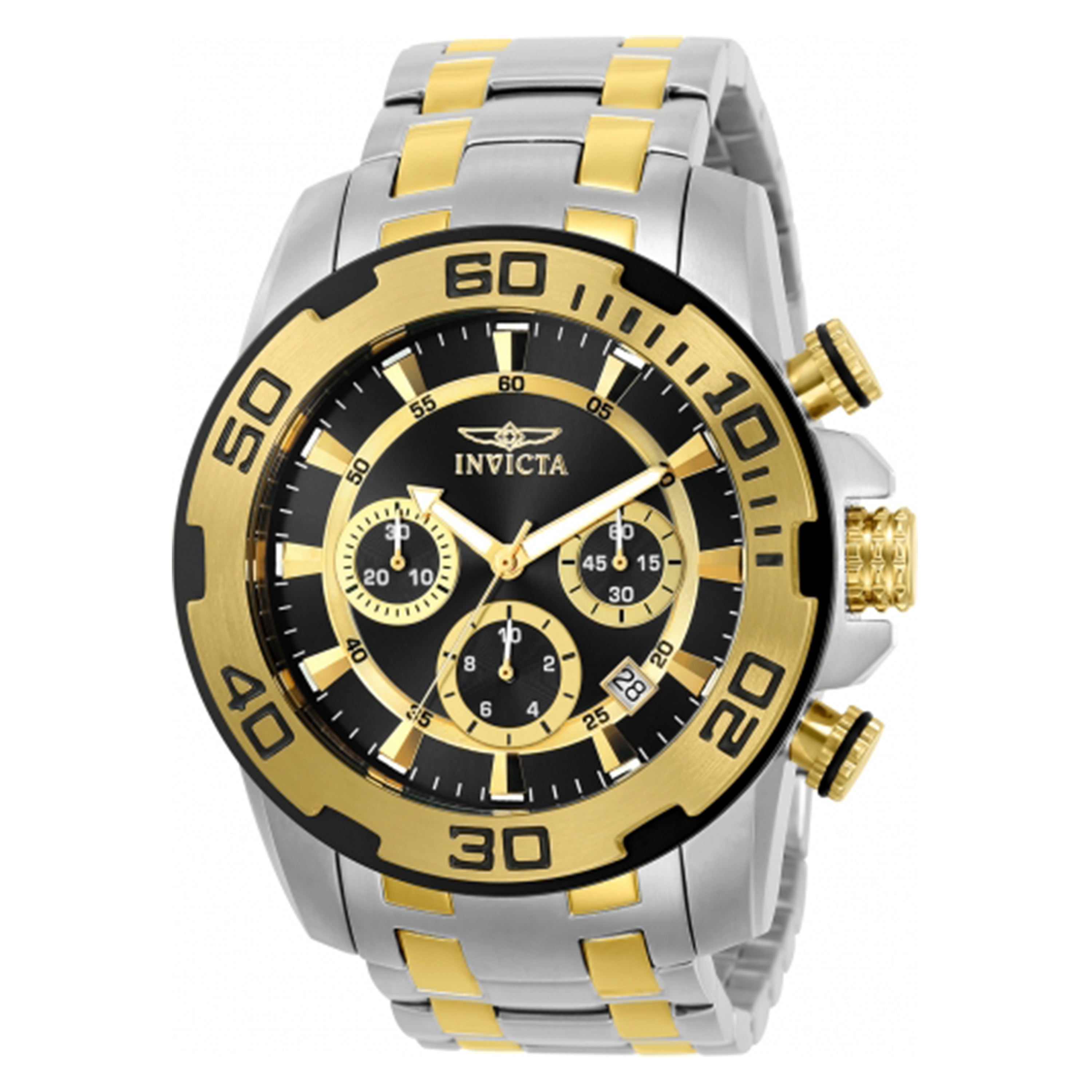 Invicta Men's 22322 Pro Diver Quartz Chronograph Black Dial Watch