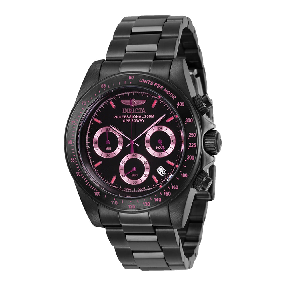 Invicta Men's 27773 Speedway Quartz Chronograph Black Dial Watch