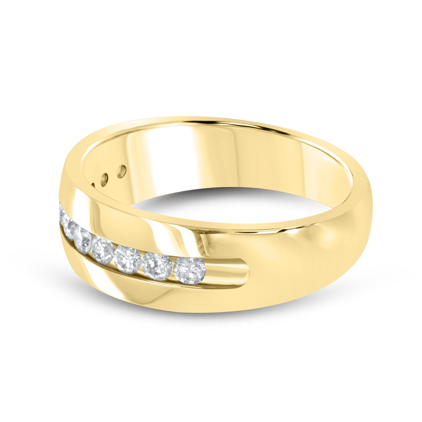 10k Yellow Gold 1/2 CTW diamond men’s ring