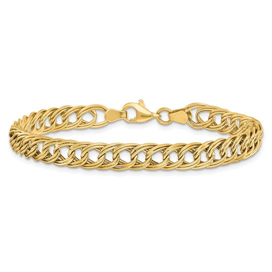 14KT Yellow Gold Fancy Link Bracelet