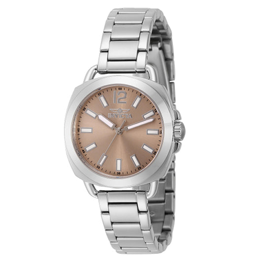 Invicta Women's 46345 Wildflower Quartz 3 Hand Light Pink Dial Watch