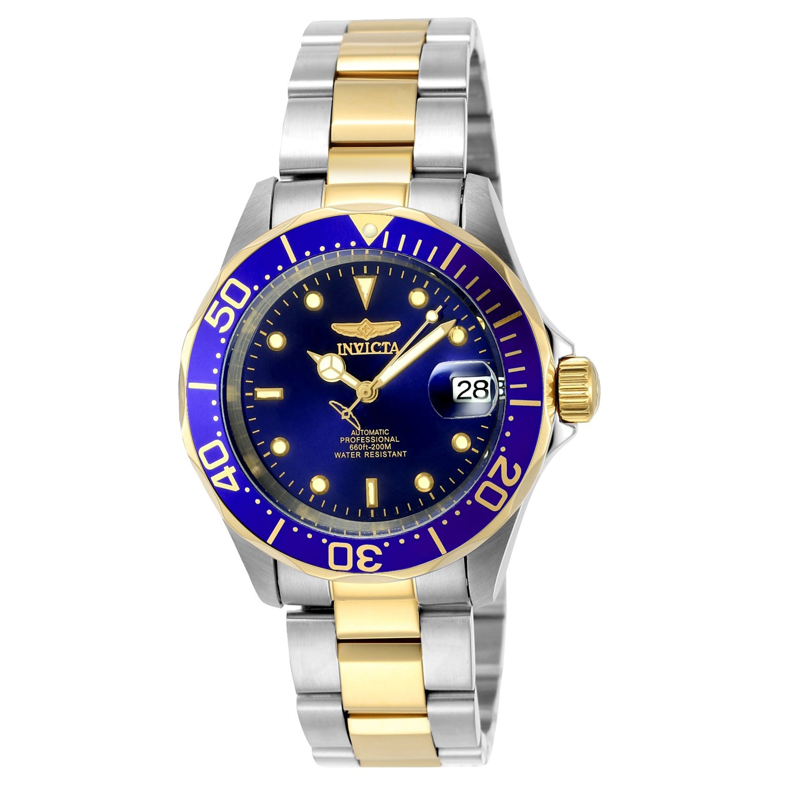 Invicta Men's 8928 Pro Diver Automatic 3 Hand Blue Dial Watch