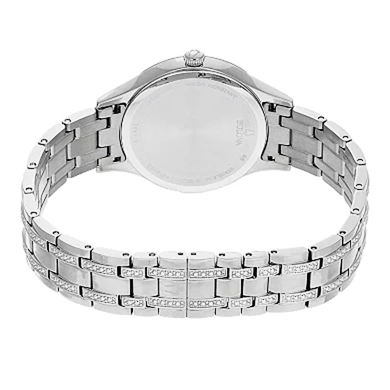 Bulova Women's Crystal Watch & Bracelet Set