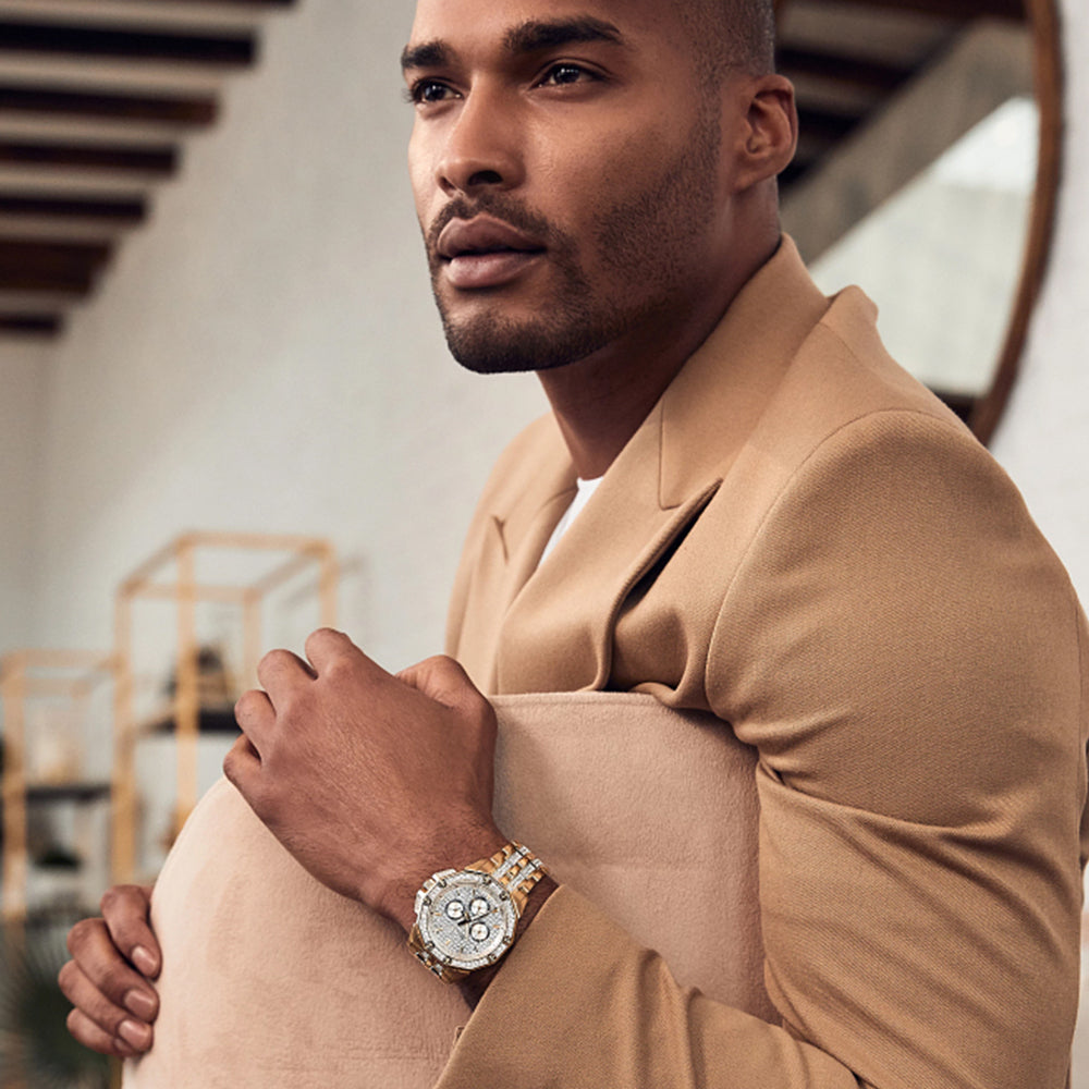 Bulova Classic Men's Watch | 42 mm • Silver Dial • Stainless Steel • Quartz • 30 m WR