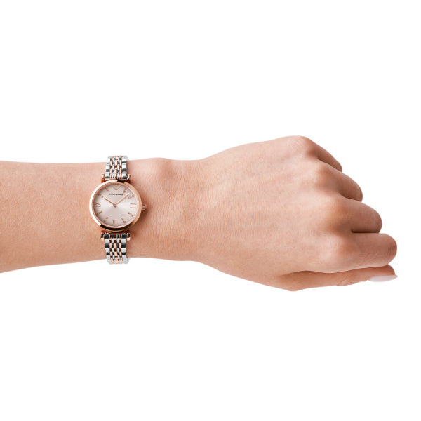 Emporio Armani Ladies Quartz/2 Hand Watch