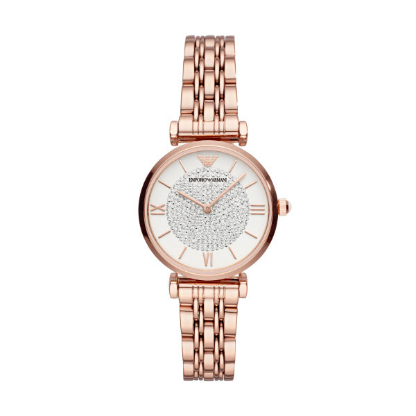 Emporio Armani Ladies Quartz/2 Hand Watch