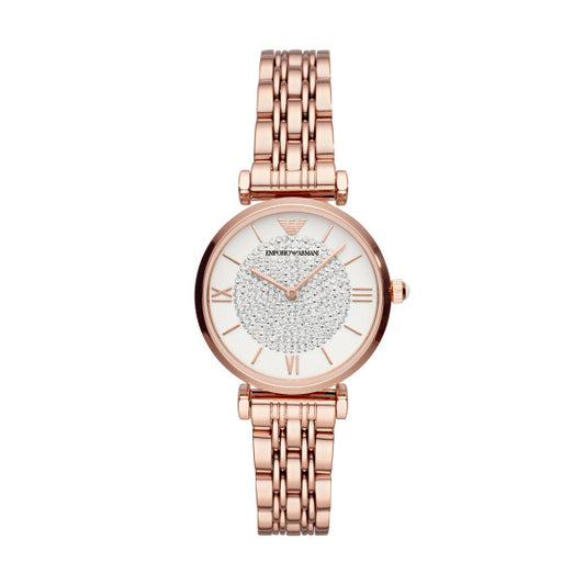 Emporio Armani Ladies Quartz/2 Hand Watch