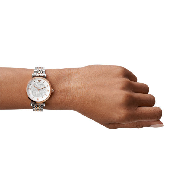 Emporio Armani Ladies Quartz/2 Hand Watch