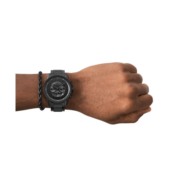 Armani Exchange Mens Quartz/Chrono Watch Set