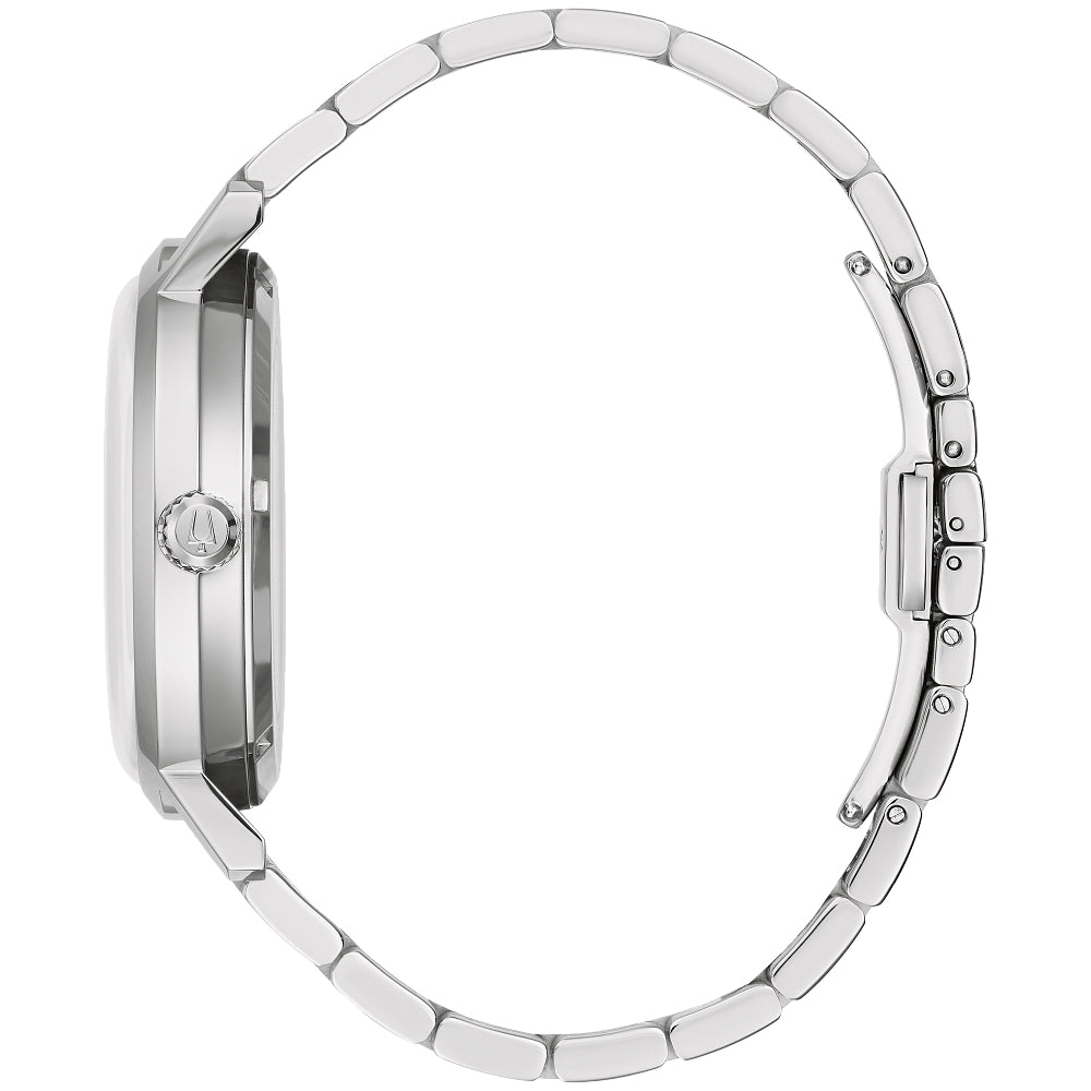 Bulova 96B375 Aerojet Automatic Watch – Men’s Brown Dial, Stainless Steel