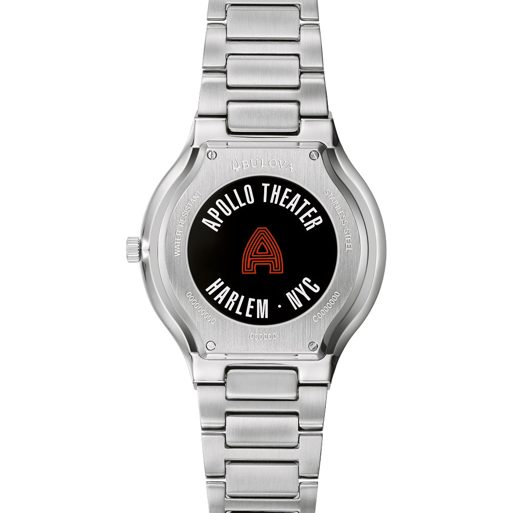 Bulova Apollo Quartz Black Dial Men's Watch