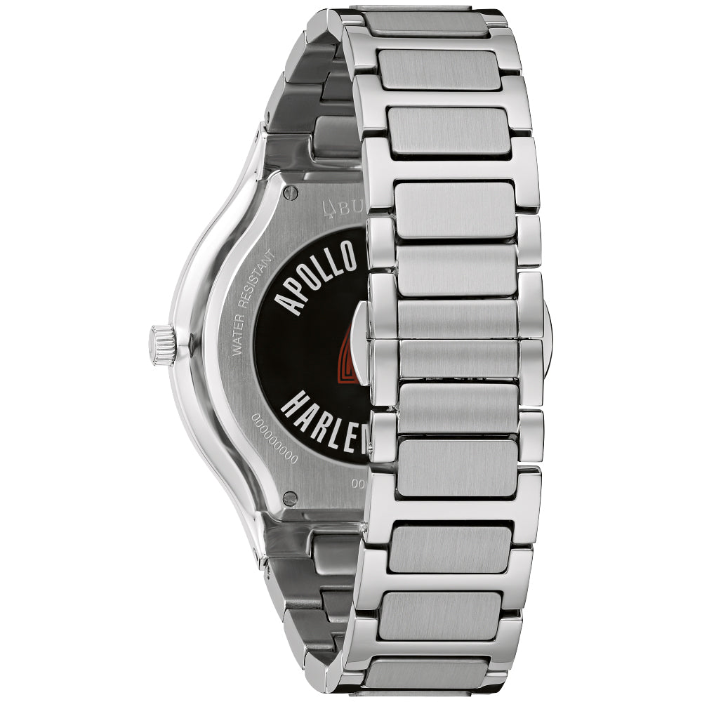Bulova Apollo Quartz Black Dial Men's Watch
