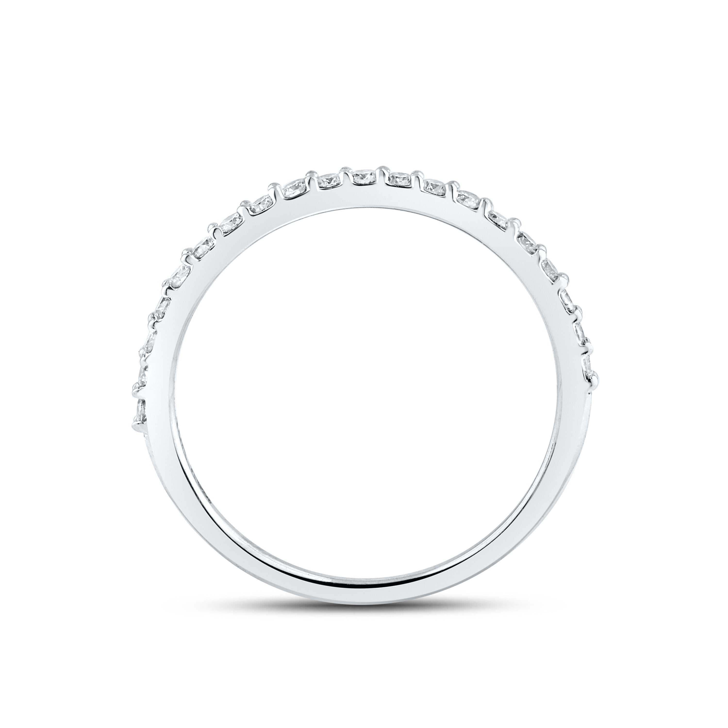 10kt white gold 1.52 CTW Lab Diamond Bridal ring set